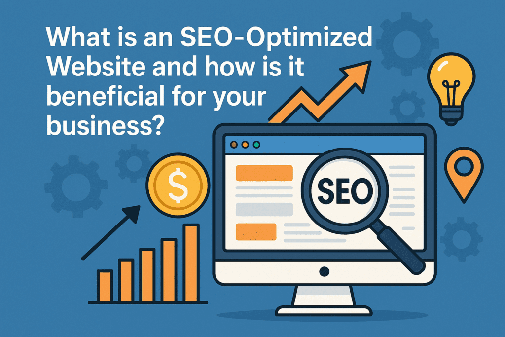 SEO optimized website example showing fast loading, mobile-friendly design, and higher Google rankings for small businesses